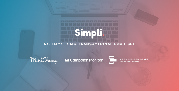 Simpli - Notification and Transactional Email Templates